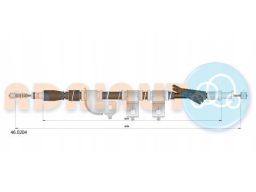 Linka Hamulca Postojowego 46.0204