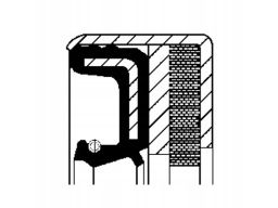 Uszczelniacz Półosi/Wału Napędowego 12001902B