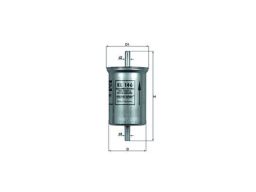 Filtr Paliwa Kl 146