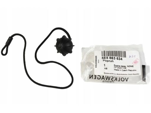 Sznurek Mocowanie Linka tylnej półki bagażnika Skoda Octavia III Yeti