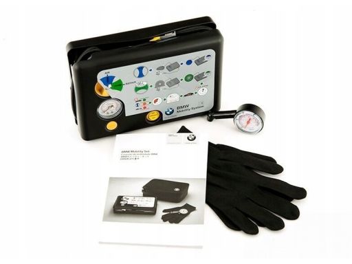 Zestaw Naprawczy Mobility Set do opon kół BMW 71102333674