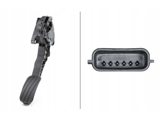 Czujnik, Pozycja Pedału Gazu 6Pv 009 978-751