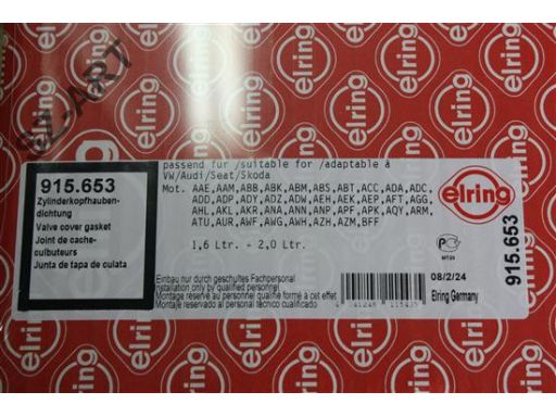 Uszczelka Pokrywy Zaworów 915.653