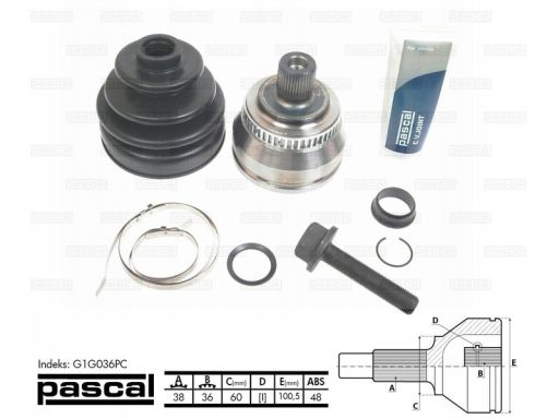 Przegub Napędowy Kpl. G1G036Pc