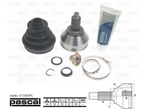 Przegub Napędowy Kpl. G1S005Pc