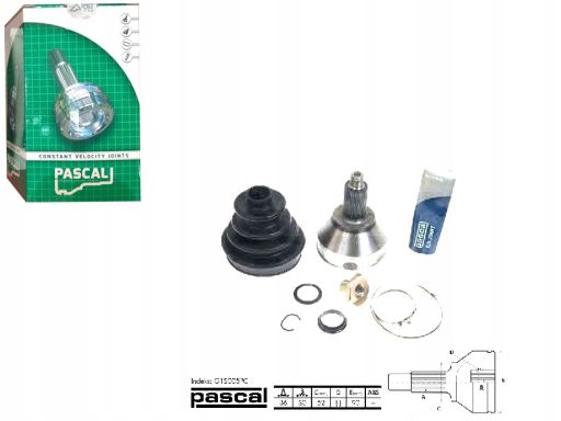 Przegub Napędowy Kpl. G1S005Pc