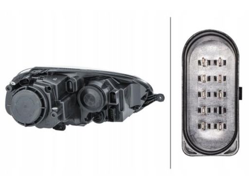 Reflektor Świateł Przednich 1Eg 247 007-611