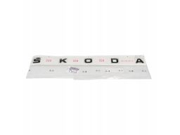 Emblemat napis SKODA Kodiaq Oryginał CZARNY 565853687G