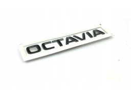 Emblemat Napis Octavia Skoda Oryginał Czarny 5E3853687P