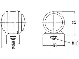 Światło Postojowe 2Tj 001 633-211