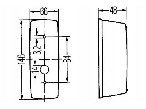 Lampa Kierunkowskazu 2Ba 001 277-021