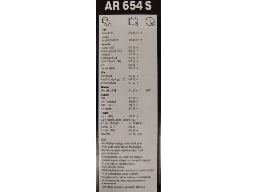 Pióro Wycieraczki 3 397 007 570