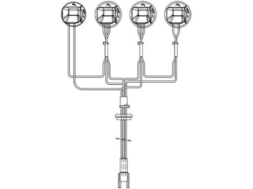 Wiązka Przewodów Reflektora Świateł Prze 8Ka 155 372-001