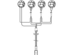 Wiązka Przewodów Reflektora Świateł Prze 8Ka 155 372-001