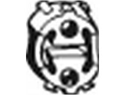 Wieszak Tłumika 255-162