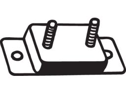 Wieszak Tłumika 255-262