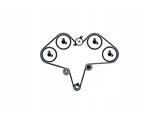 Zestaw Paska Rozrządu Vkma 95000