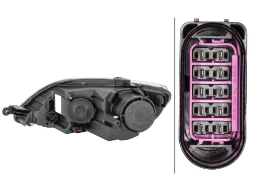 Reflektor Świateł Przednich 1Ee 009 948-061