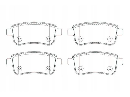 Klocek Hamulcowy Kpl. 24820 00 704 00