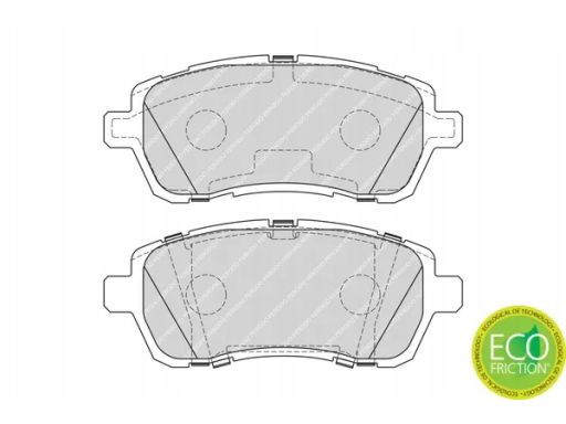 Klocek Hamulcowy Kpl. Fdb4179