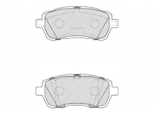 Klocek Hamulcowy Kpl. Fdb4179