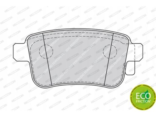 Klocek Hamulcowy Kpl. Fdb4186