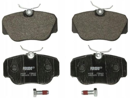 Klocek Hamulcowy Kpl. Fdb669