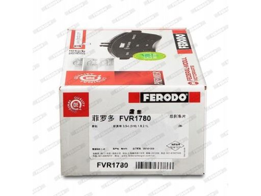 Klocek Hamulcowy Kpl. Fvr1780