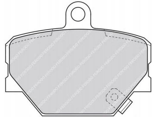 Klocek Hamulcowy Kpl. Fdb1162