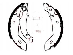 Szczęki Hamulcowe Kpl. Gs6228