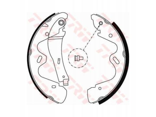 Szczęki Hamulcowe Kpl. Gs8483