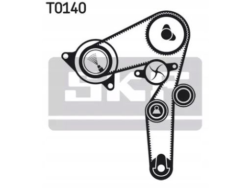 Zestaw Paska Rozrządu + Pompa Cieczy Chł Vkmc 02194