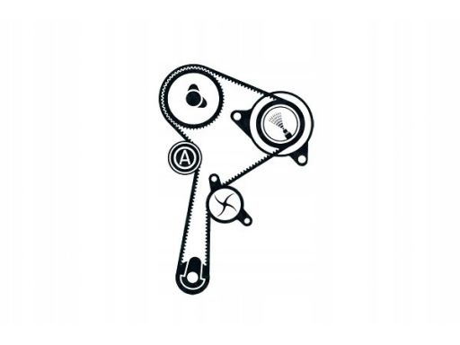 Zestaw Paska Rozrządu + Pompa Cieczy Chł Vkmc 06134-1