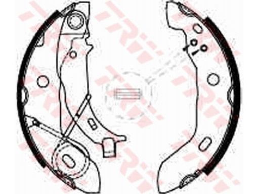 Szczęki Hamulcowe Kpl. Gs8627