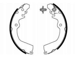 Szczęki Hamulcowe Kpl. Gs8666