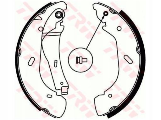 Szczęki Hamulcowe Kpl. Gs8690