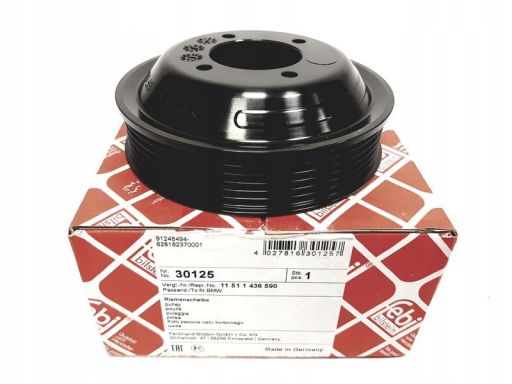 Koło Pasowe Pompy Cieczy Chłodzącej 30125