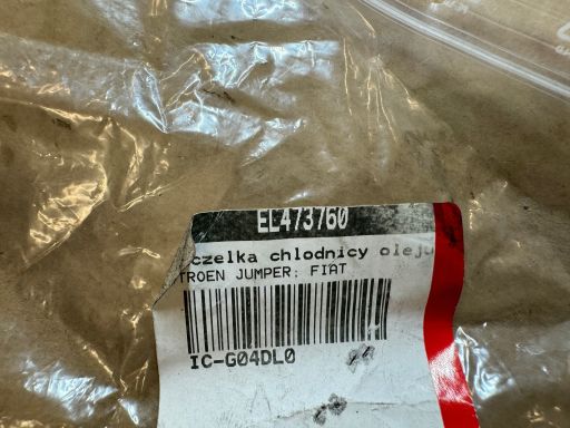 Uszczelka Chłodnicy Oleju 473.760