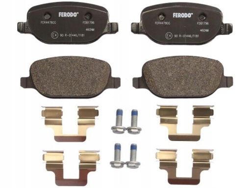 Klocek Hamulcowy Kpl. Fdb1796