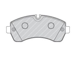 Klocek Hamulcowy Kpl. Fvr1777