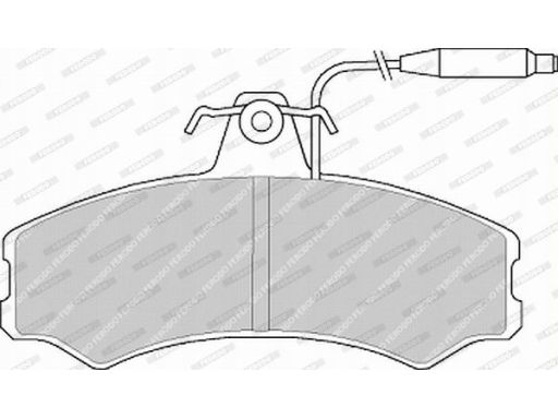 Klocek Hamulcowy Kpl. Fvr287