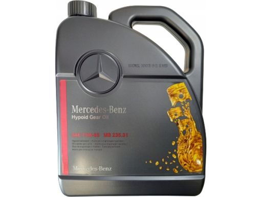 Olej Do Tylnego Mostu Sprinter 907 910 W447 5L Mb235.31