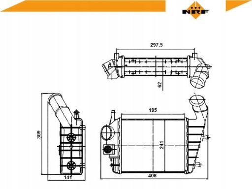Chłodnica Powietrza Doładowującego 30123A