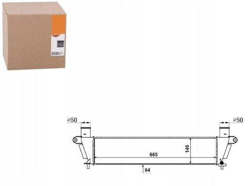 Chłodnica Powietrza Doładowującego 30367