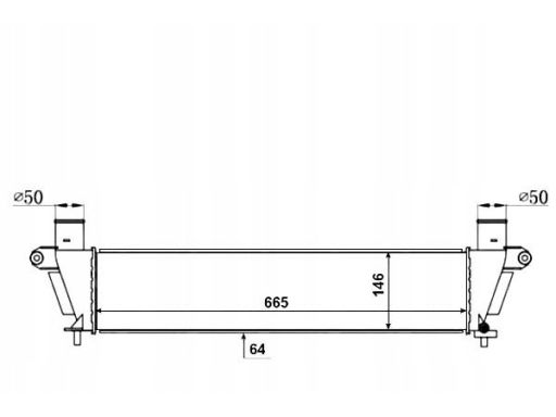 Chłodnica Powietrza Doładowującego 30367