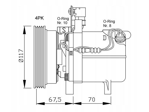 Kompresor Klimatyzacji 32055