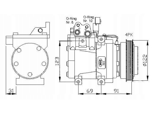 Kompresor Klimatyzacji 32200