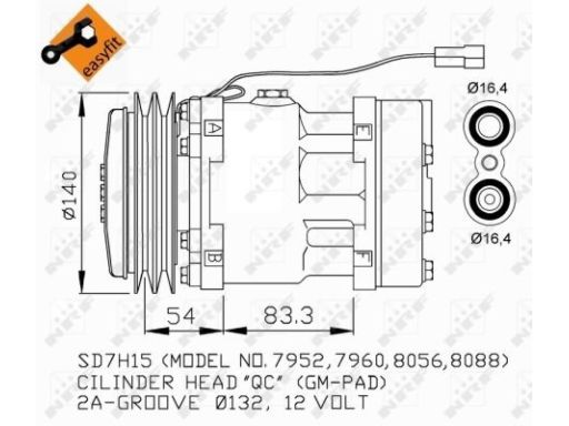 Kompresor Klimatyzacji 32274
