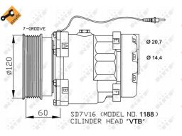 Kompresor Klimatyzacji 32711