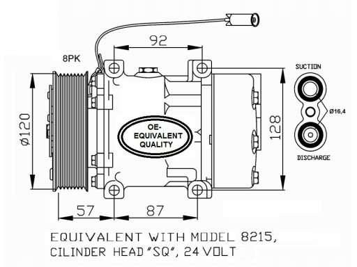 Kompresor Klimatyzacji 32752
